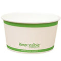 12 oz Hot & Cold Paper Food Container | PLA Lined | Compostable