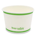 16 oz Paper Food Container | PLA Lined