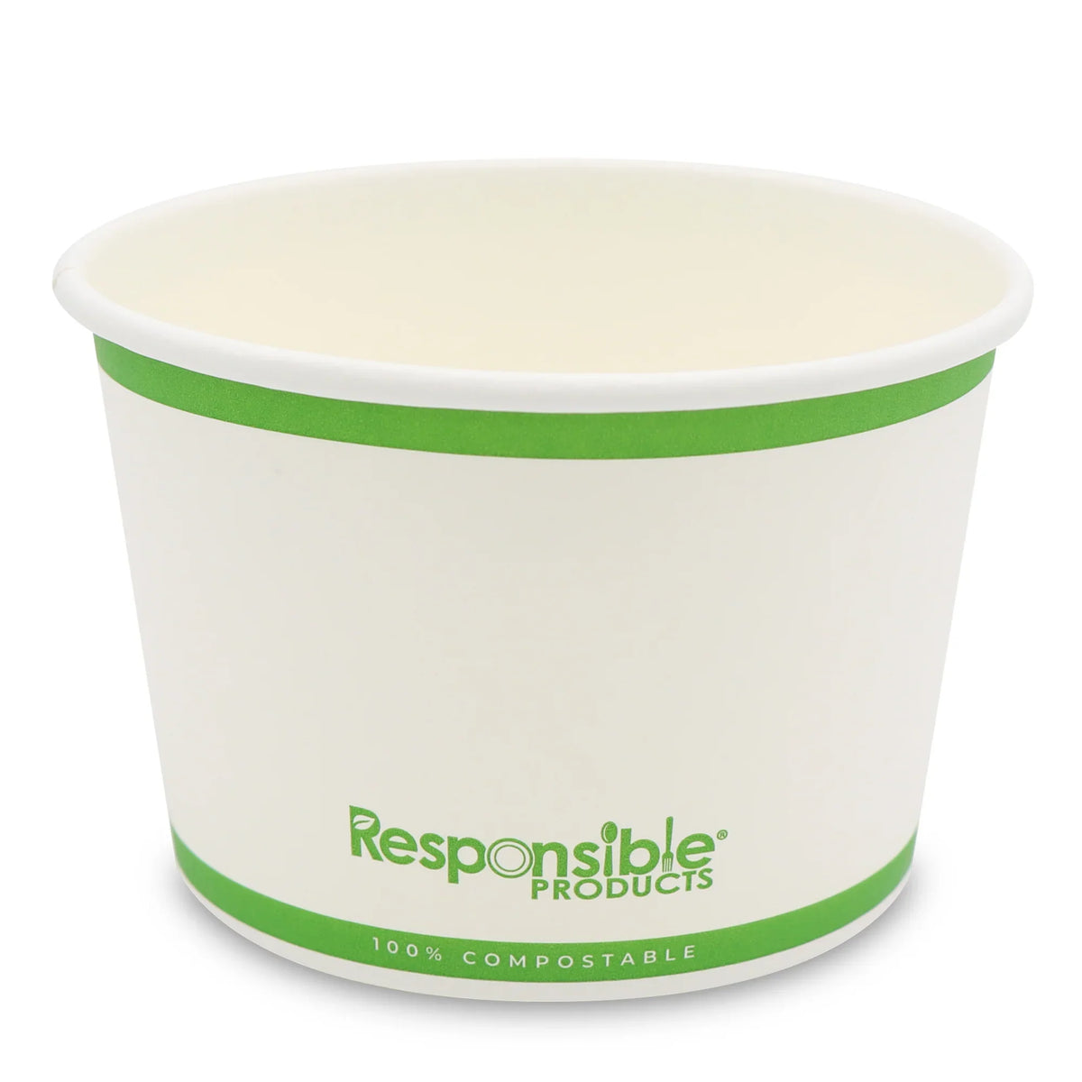 16 oz Paper Food Container | PLA Lined