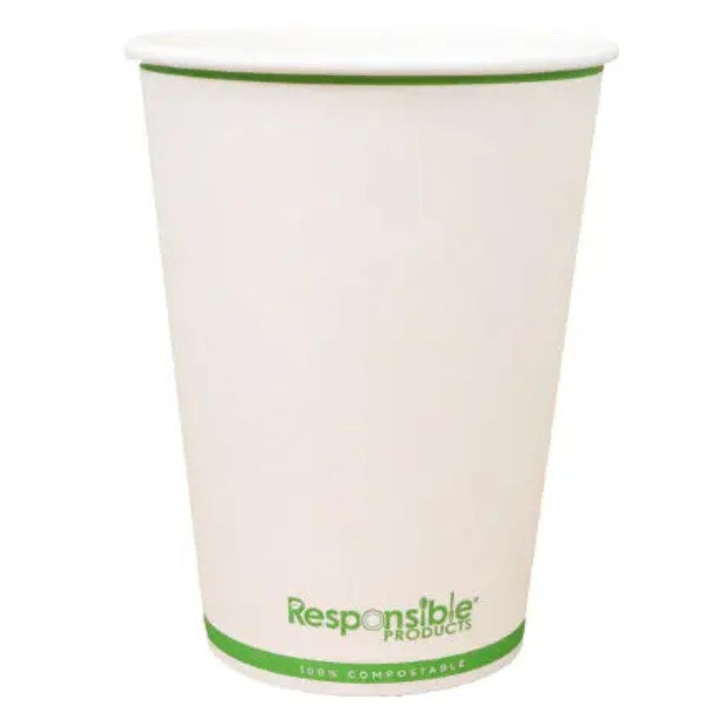 32 oz Hot & Cold Paper Food Container | PLA Lined | Compostable