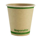 6 oz Tree-Less™ Paper Hot Cup | Brown | Compostable