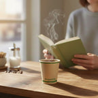 6 oz Tree-Less™ Paper Hot Cup | Brown | Compostable