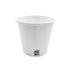 8 oz Compostable Squat Hot Cup | Single Wall | PLA Lined | Unprinted