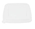 Lid for 16-48 oz Square Bowl | Recyclable PET Plastic