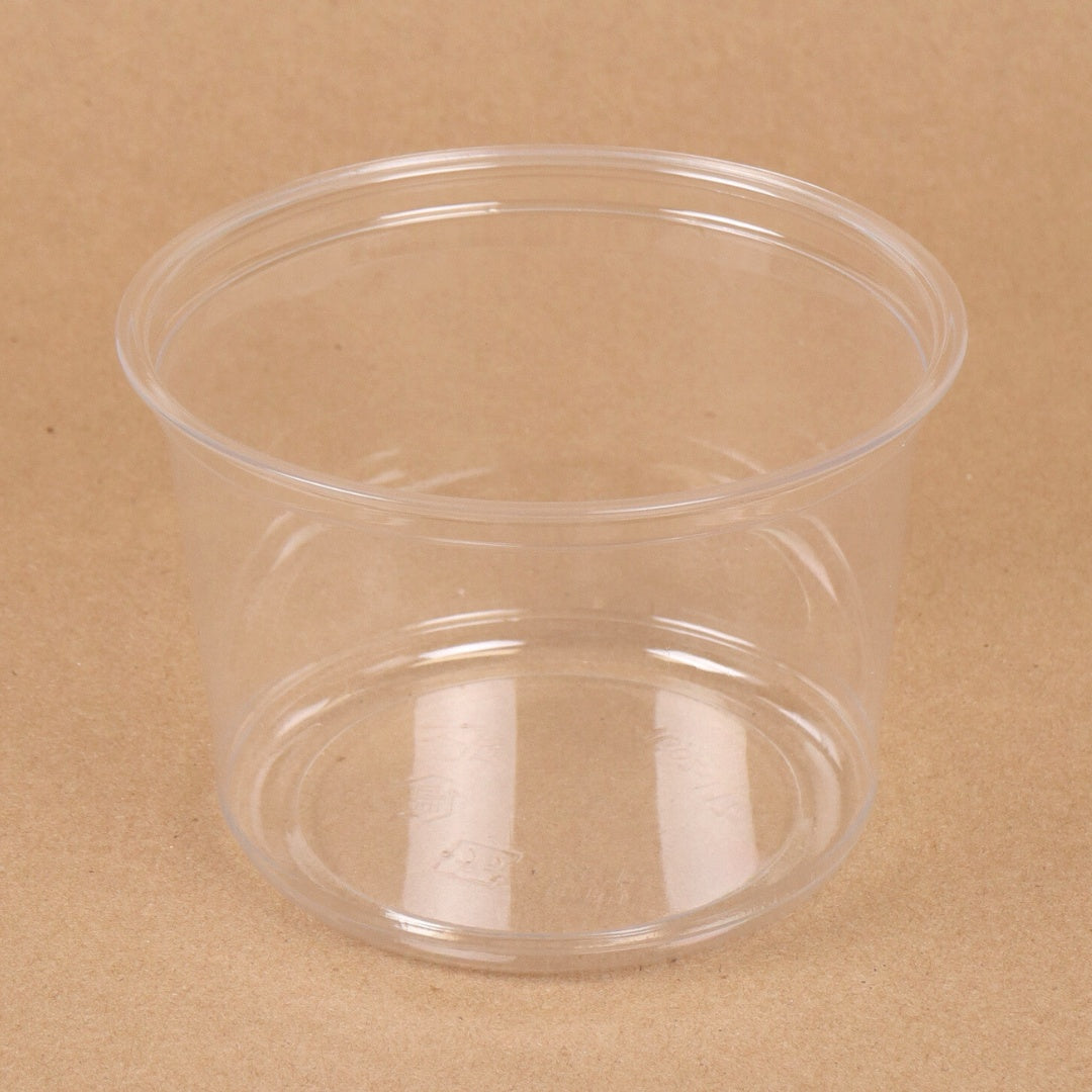 16 oz Round Deli Container | Recycled Plastic | Unprinted