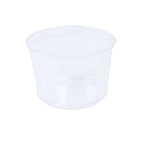16 oz Round Deli Container | Recycled Plastic | Unprinted