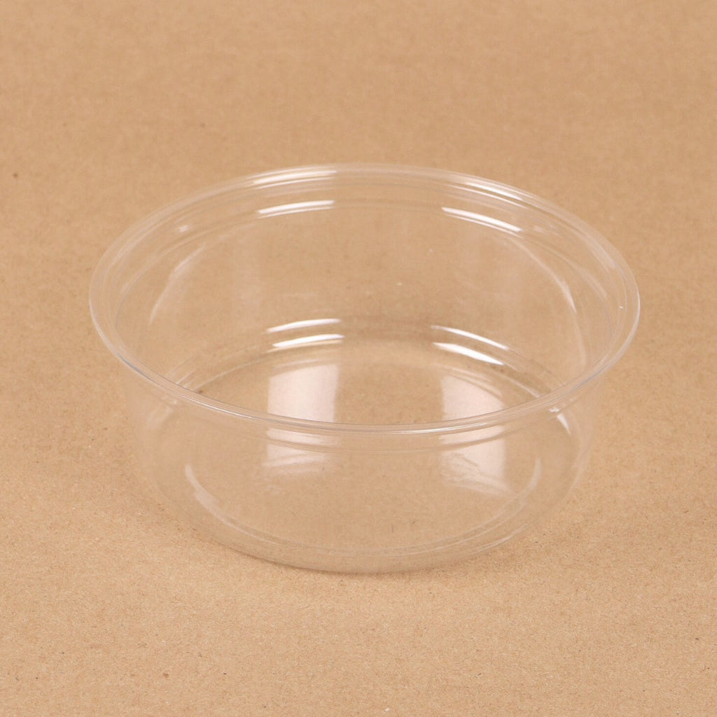 8 oz Round Deli Container | Recycled Plastic | Unprinted