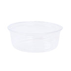 8 oz Round Deli Container | Recycled Plastic | Unprinted