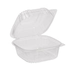 6" x 6" x 3" Clamshell Container | Clear RPET