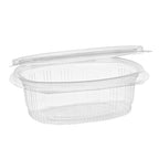 12 oz Deli Container | Recycled Plastic | Hinged Lid | Made in USA