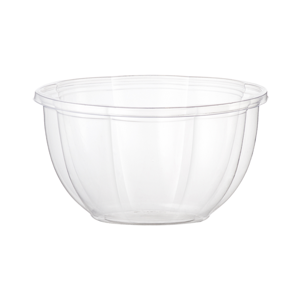 16 oz Clear Salad Bowl | Compostable | PLA
