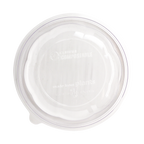 Lid for 16 oz Clear Salad Bowl | Compostable | PLA