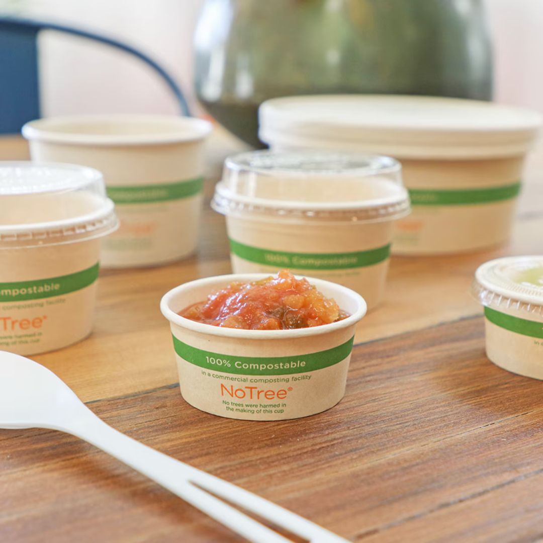 2 oz No Tree® Paper Portion Cup | Souffle Cup