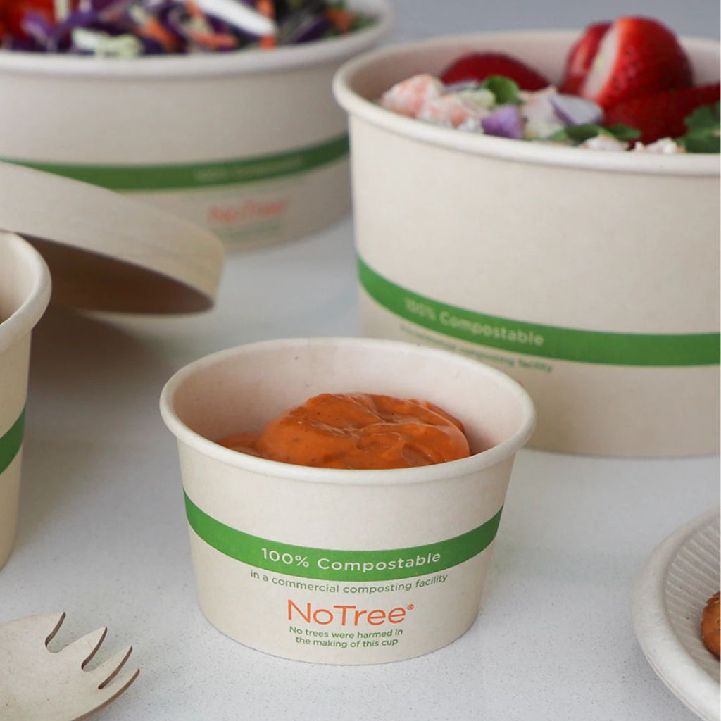 4 oz No Tree® Paper Portion Cup | Souffle Cup