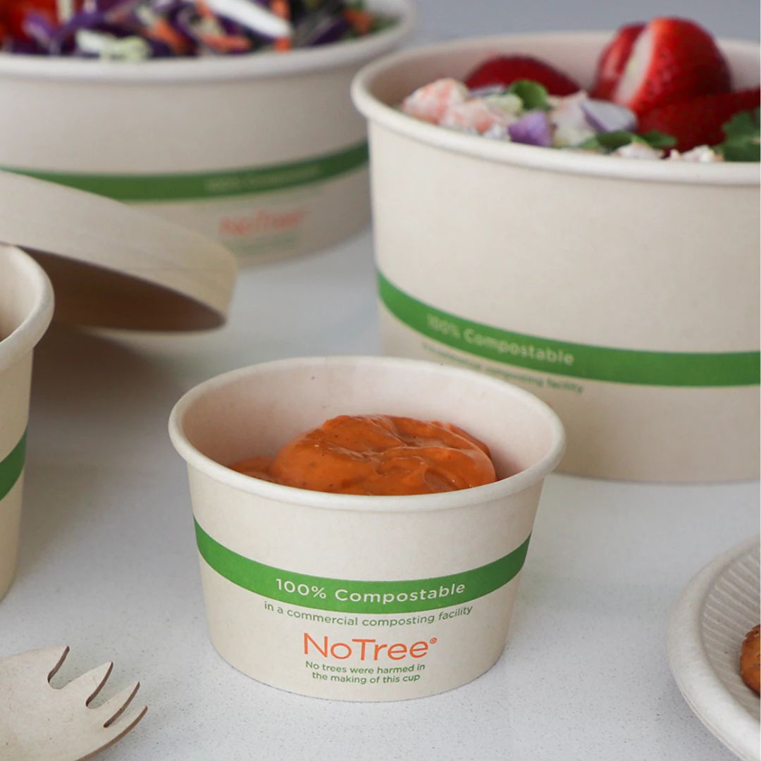4 oz No Tree® Paper Portion Cup | Souffle Cup