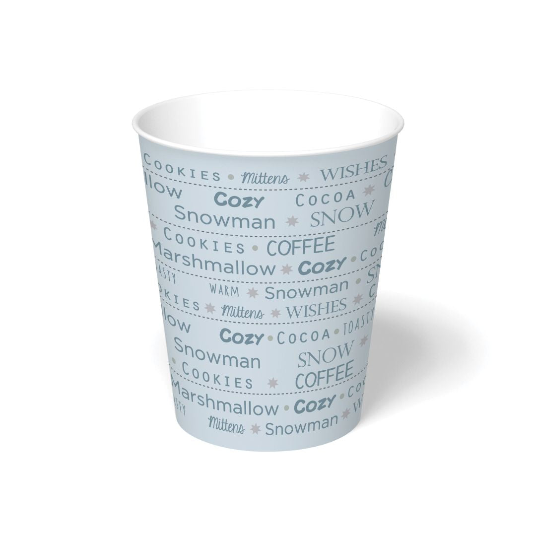 12 oz Hot Cup | Winter Design | Made in USA