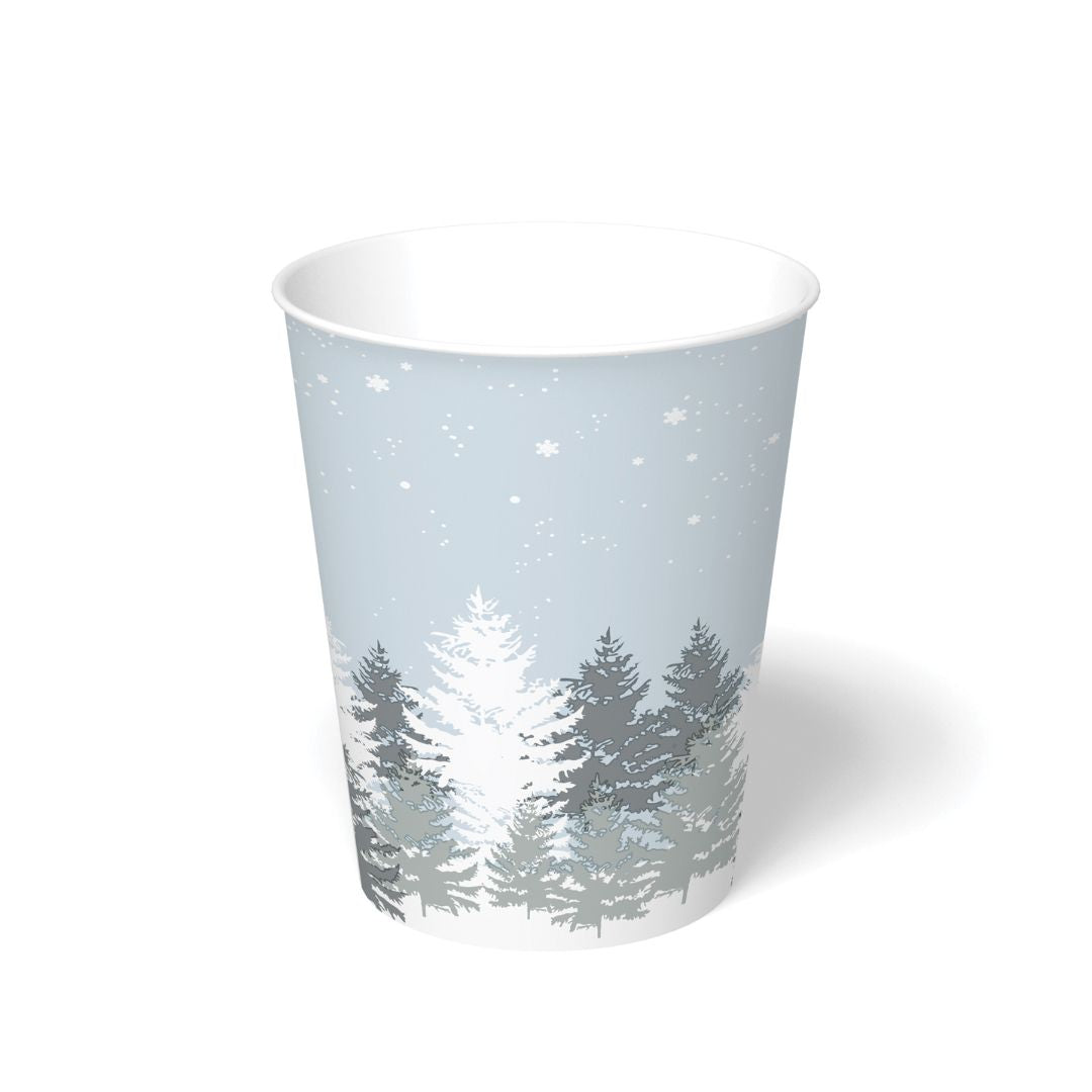 12 oz Hot Cup | Winter Design | Made in USA