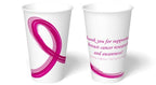 16 oz Hot Cup | Pink Ribbon | Made in USA
