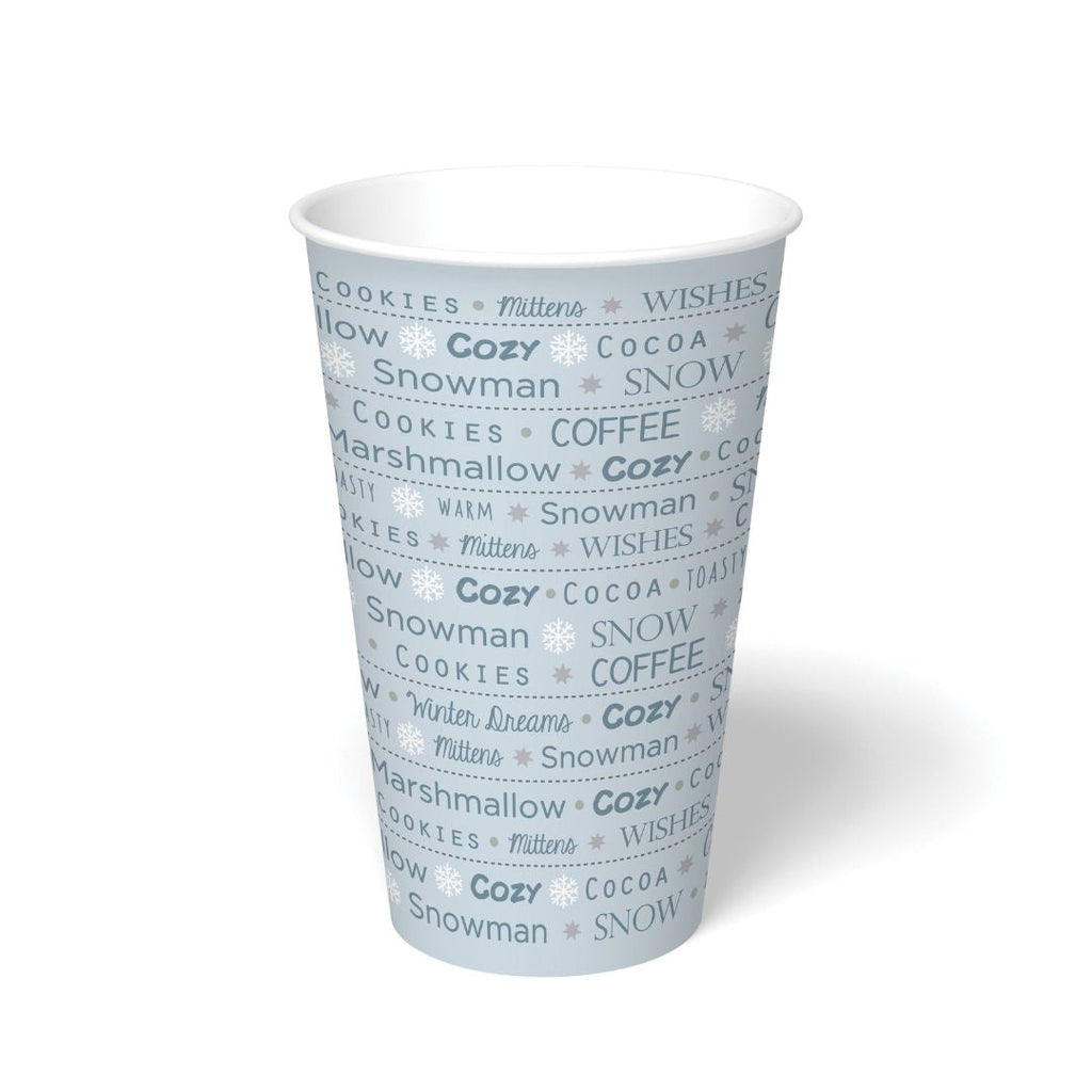 16 oz Hot Cup | Winter Design | Made in USA