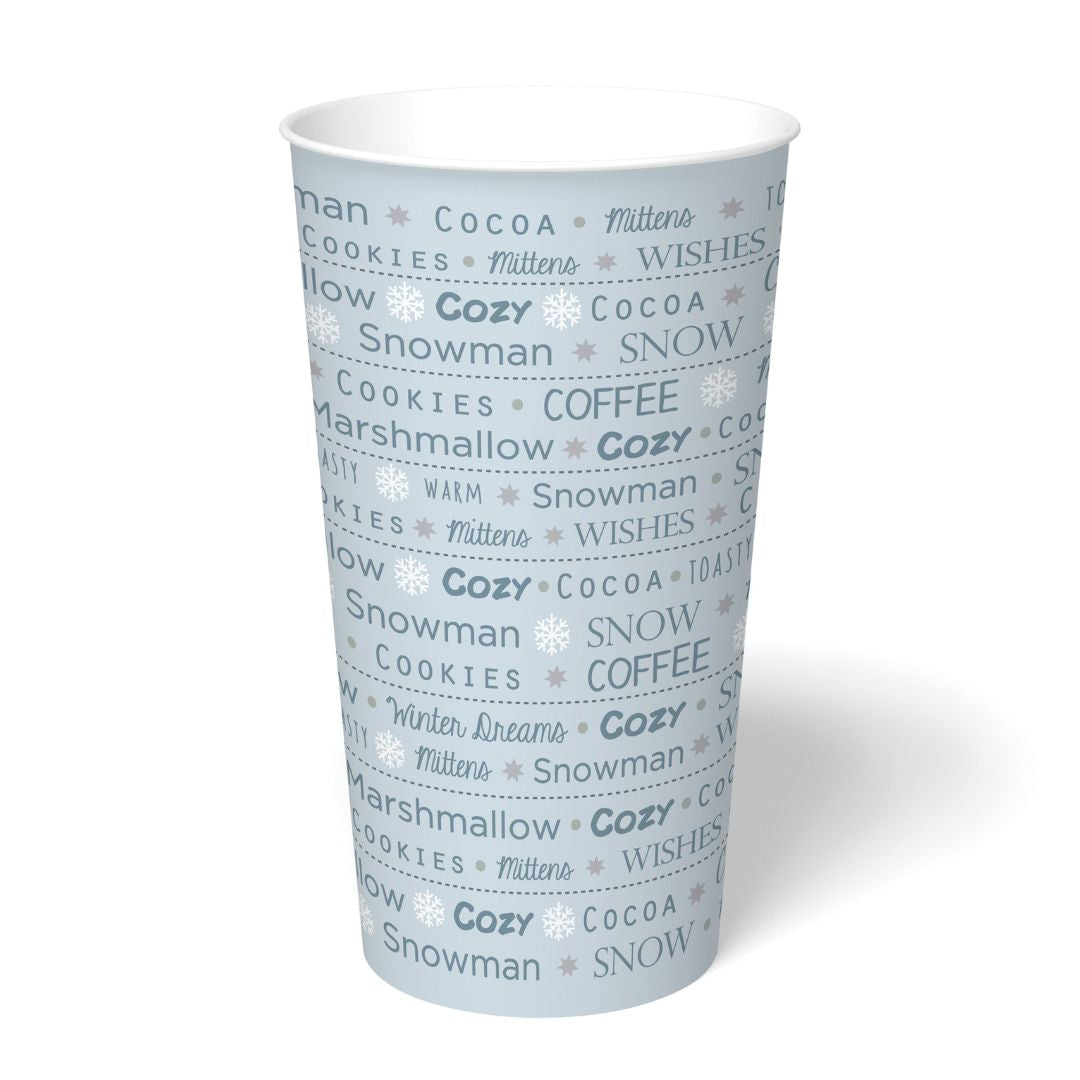 20 oz Hot Cup | Winter Design | Made in USA