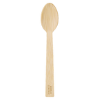 6.7" Bamboo Spoon | Individually Wrapped | Compostable | World Centric®