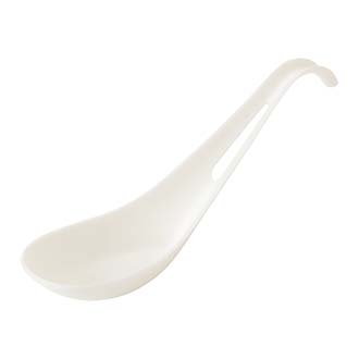 6" Asian Soup Spoon | Ramen Spoon | Compostable TPLA