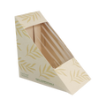 NoTree® Paper Sandwich Wedge | PLA Window | Medium