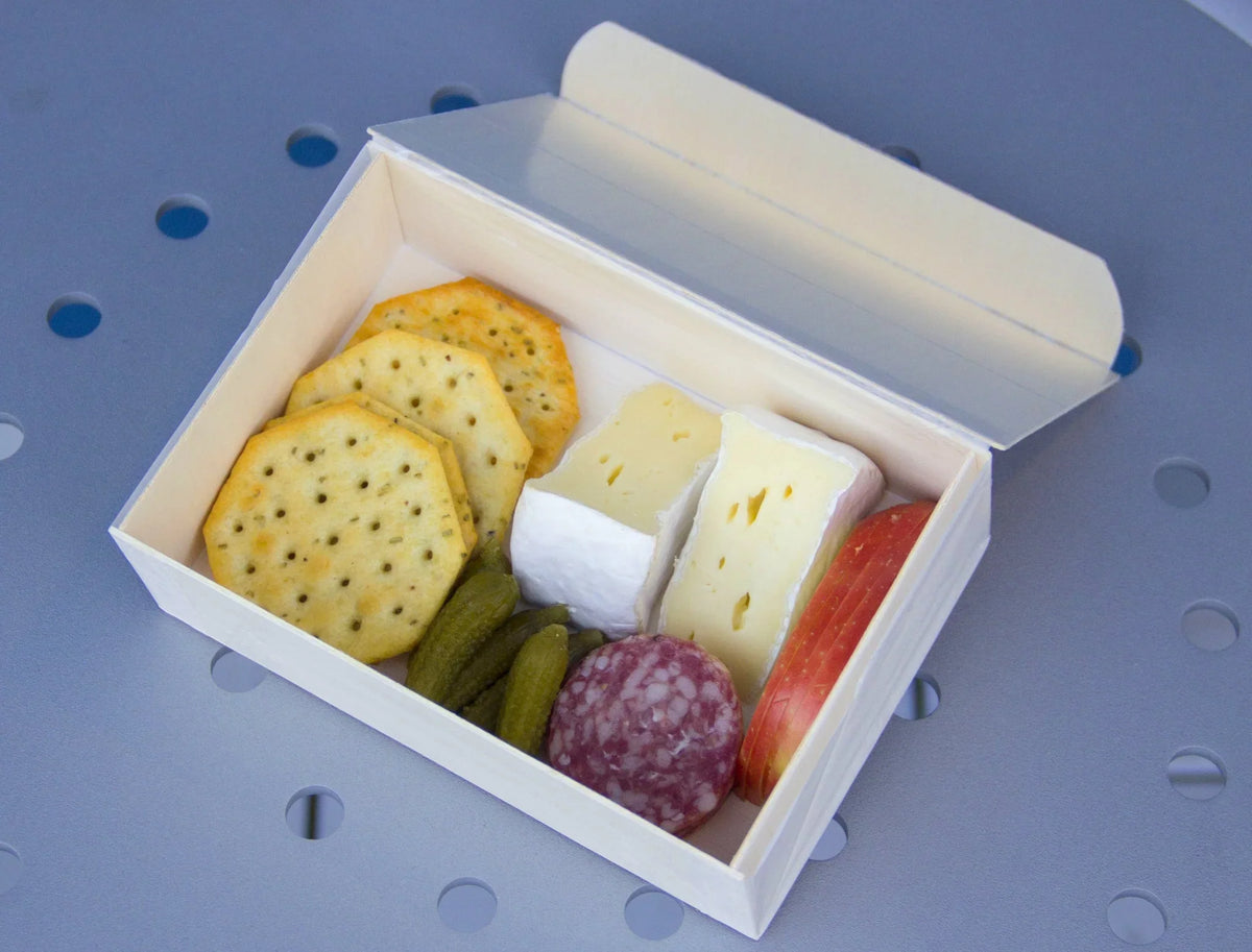 4" x 6" Collapsible Food Boxes with Lid | 13 oz | Rectangle