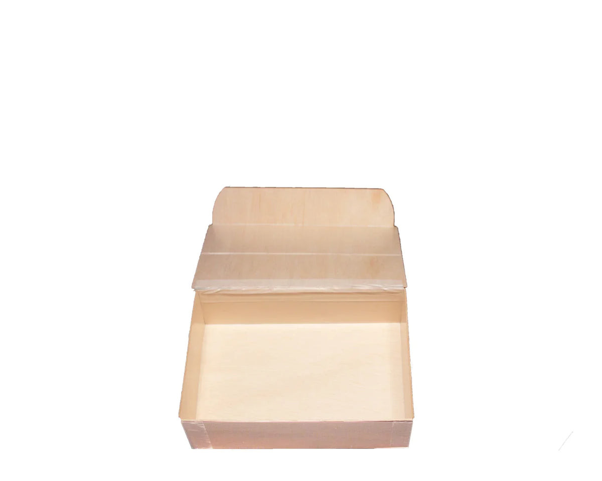 4" x 6" Collapsible Food Boxes with Lid | 13 oz | Rectangle