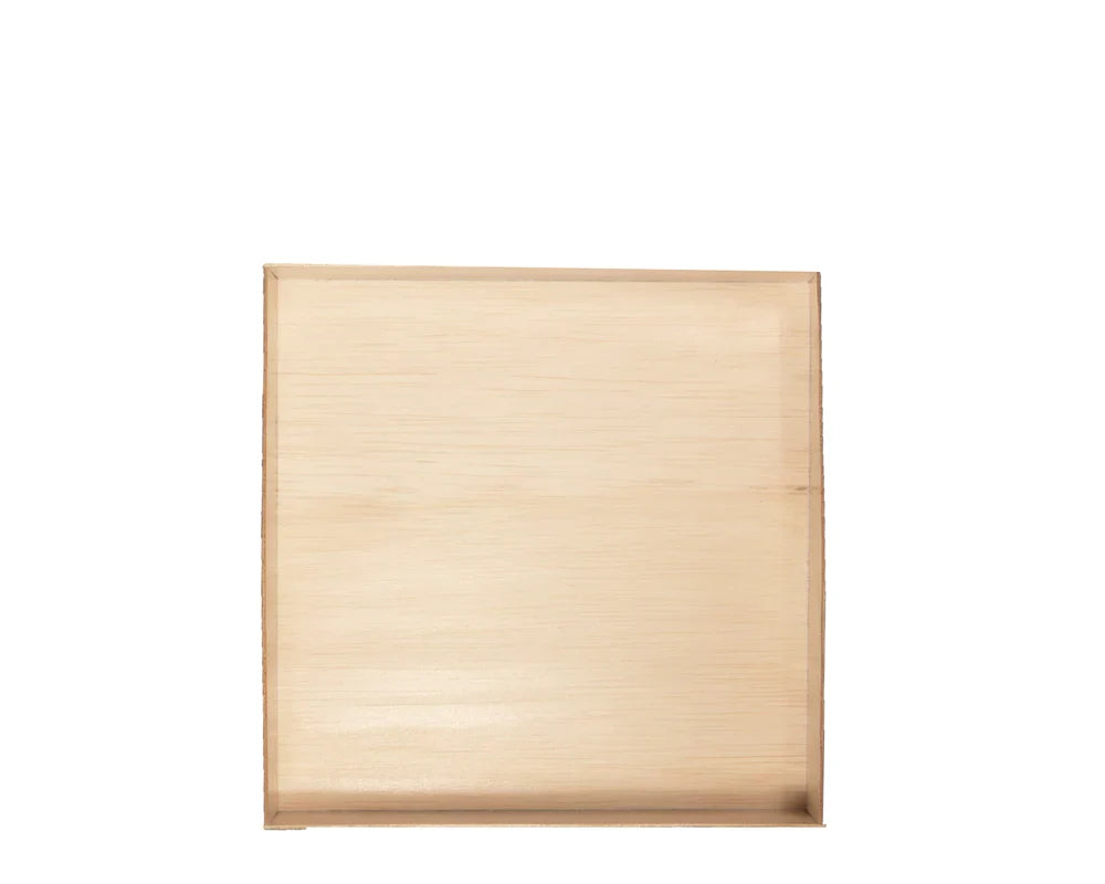 6" x 6" Collapsible Food Tray | Small