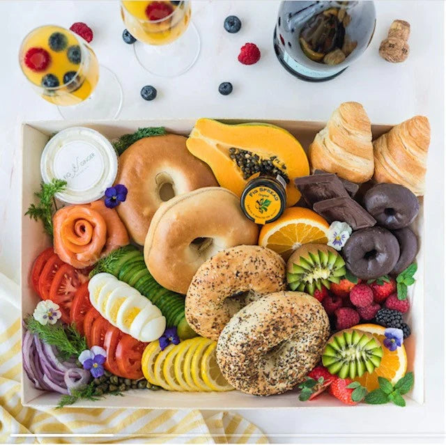 11.8" X 15" X 3" Covered Tray Set | Compostable Balsa Tray with RPET Lid