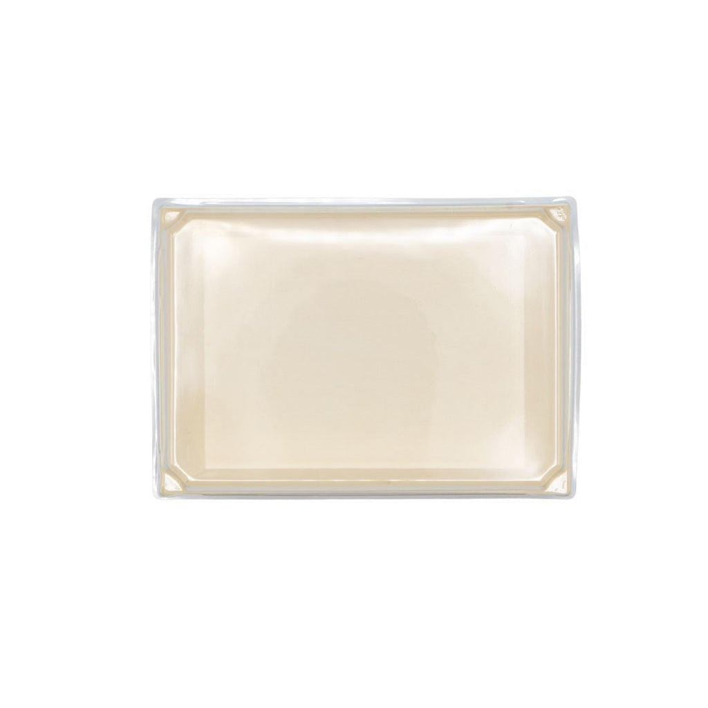 7" X 5" Covered Tray Set | Compostable Balsa Tray with RPET Lid |