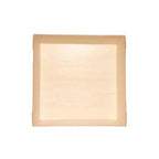 5" x 5" Square Tray | Fixed Side | Medium