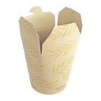16 oz No Tree® Tall Take Out Container | PLA Lined | No Added PFAS