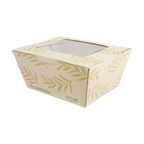 26 oz NoTree® Paper #1 Take-Out Container with PLA Window | Compostable