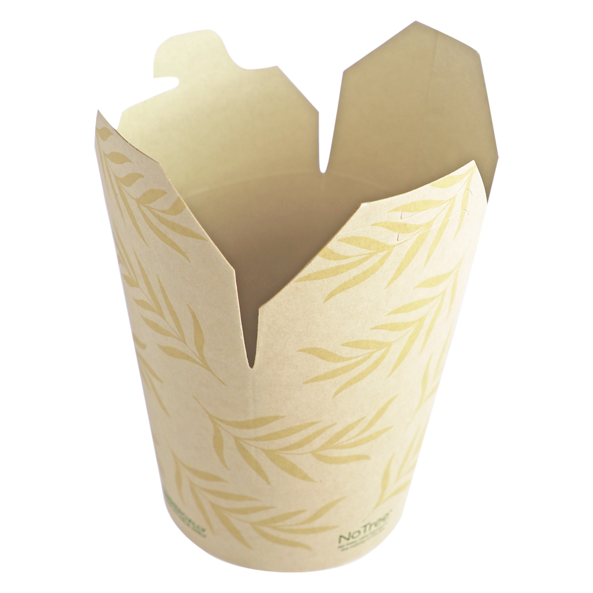 26 oz No Tree® Tall Take Out Container | PLA Lined | No Added PFAS