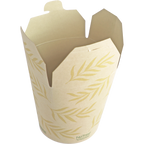 32 oz No Tree® Tall Take Out Container | PLA Lined | No Added PFAS