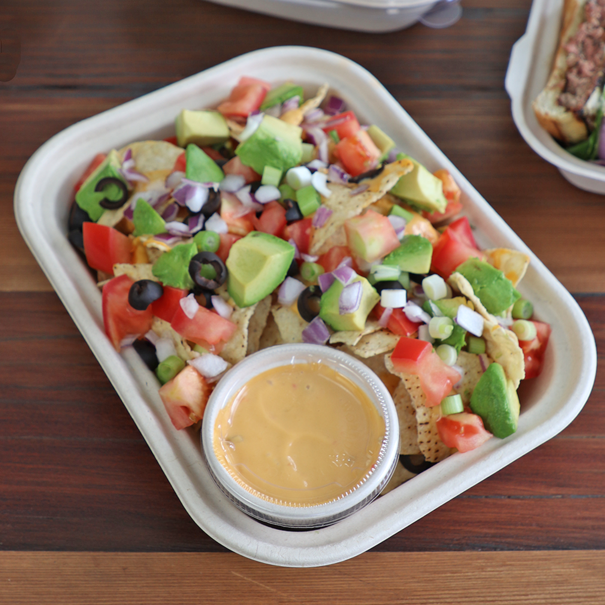 60 oz Fiber To Go Container | 10" x 7.5" x 2.5" | Compostable