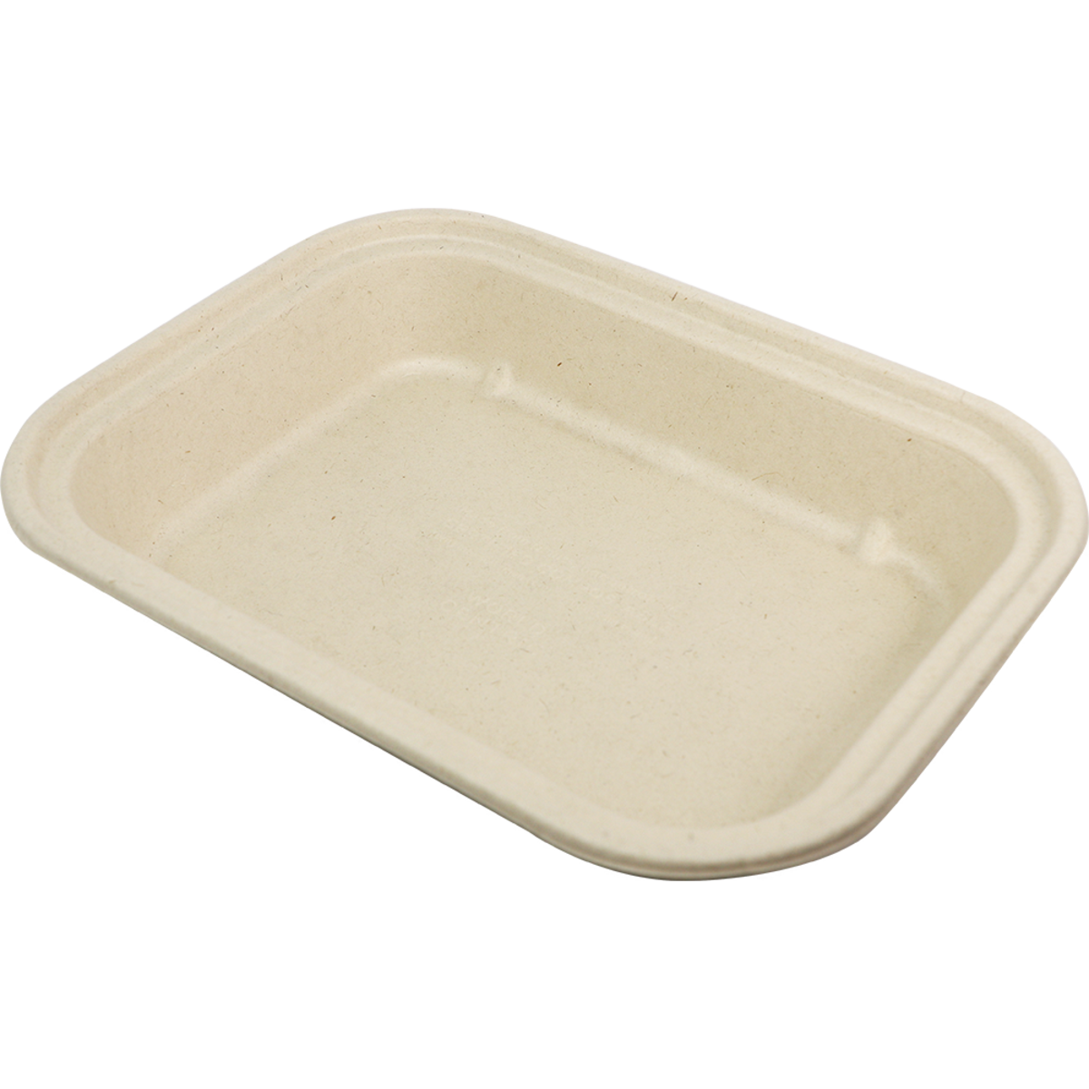 36 oz Fiber To Go Container | 10" x 7.5" x 1.5" | Compostable