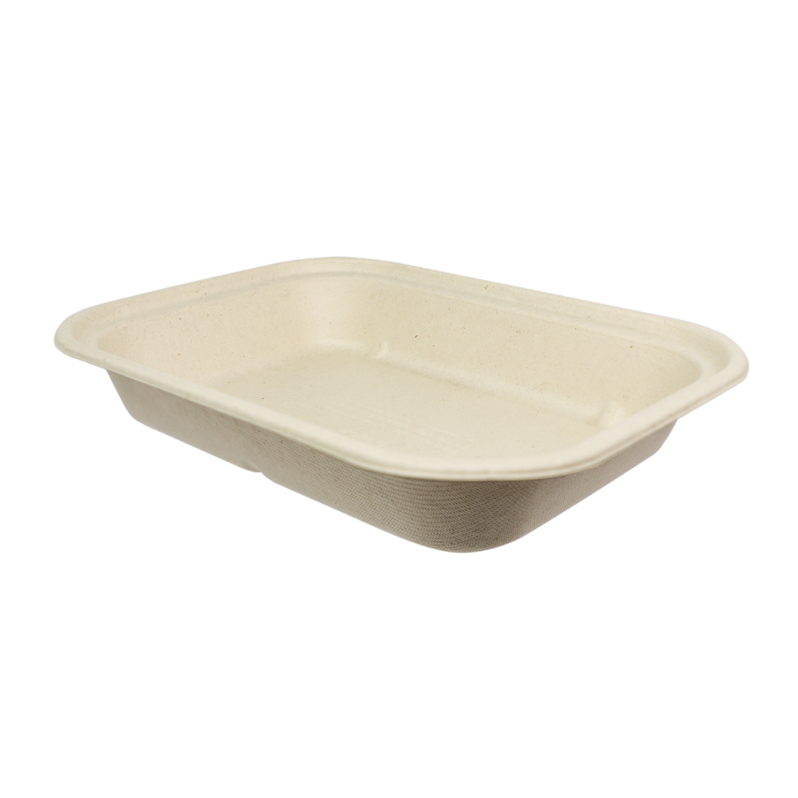 36 oz Fiber To Go Container | 10" x 7.5" x 1.5" | PLA Lined | Compostable