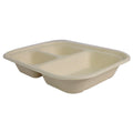 29 oz Fiber Container | Unlined | 3-Compartment