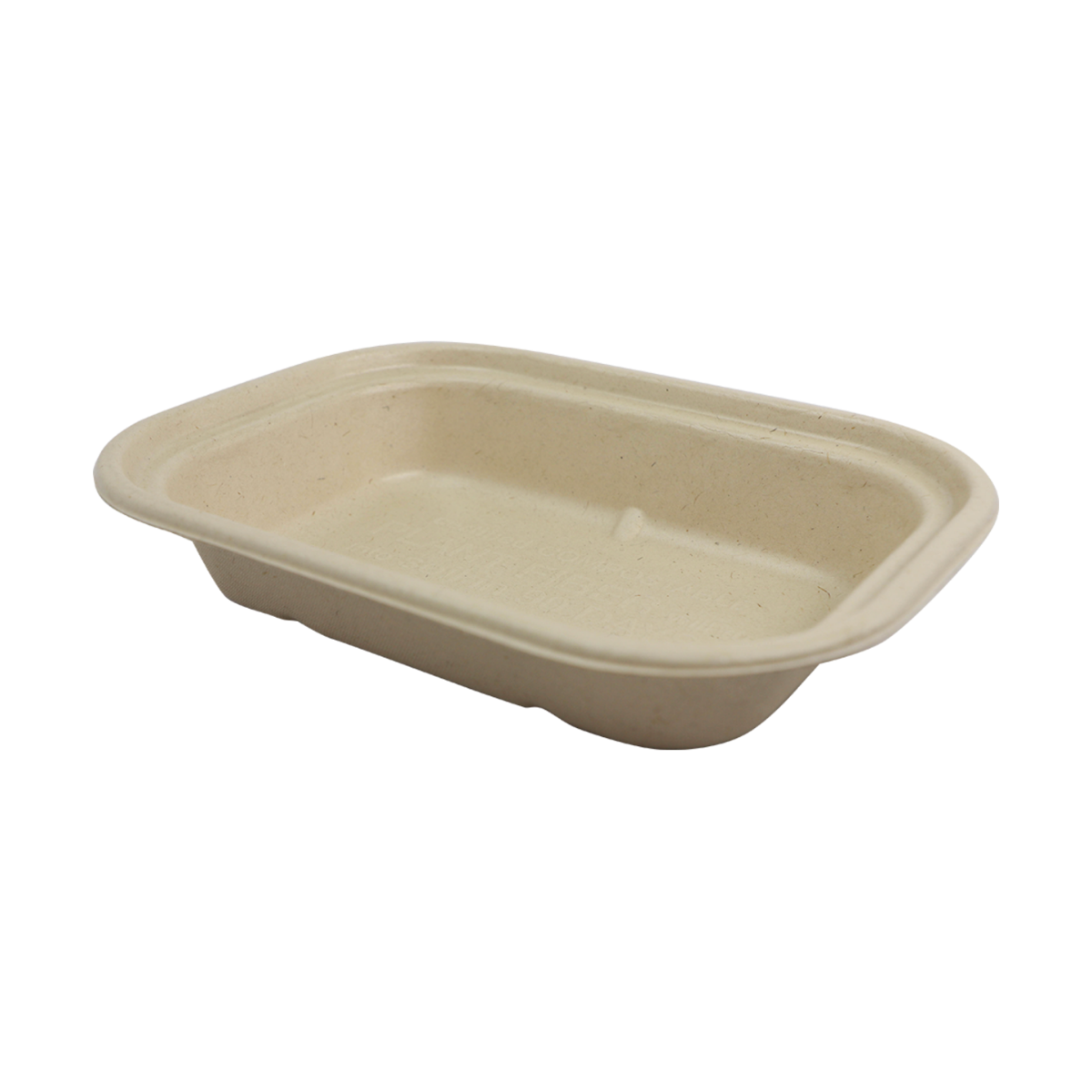 17 oz Compostable Fiber To Go Box Container with PLA Lining