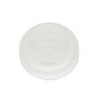 White hot cup lid on a white background