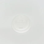 PLA hot cup lid on a light gray background