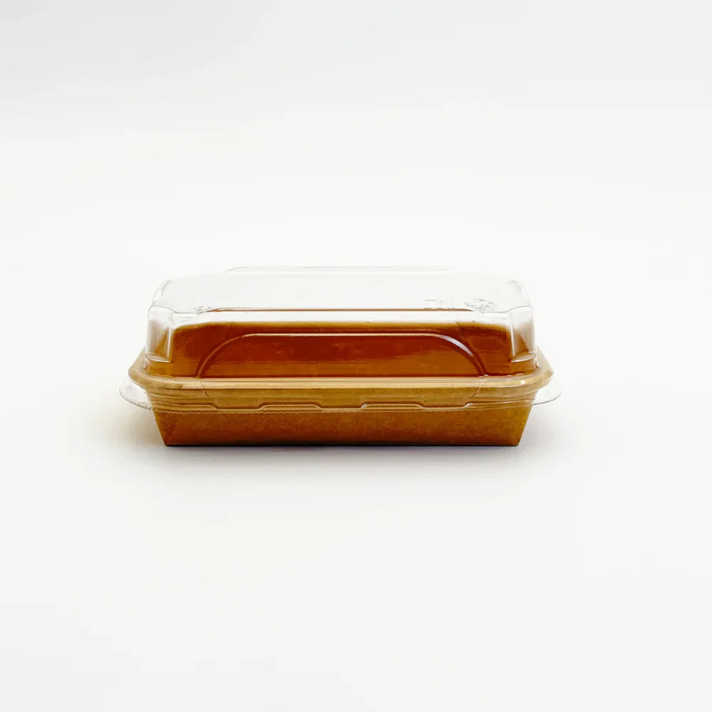 Food Tray with lid on a white background