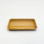 Paper tray with lid on a white background