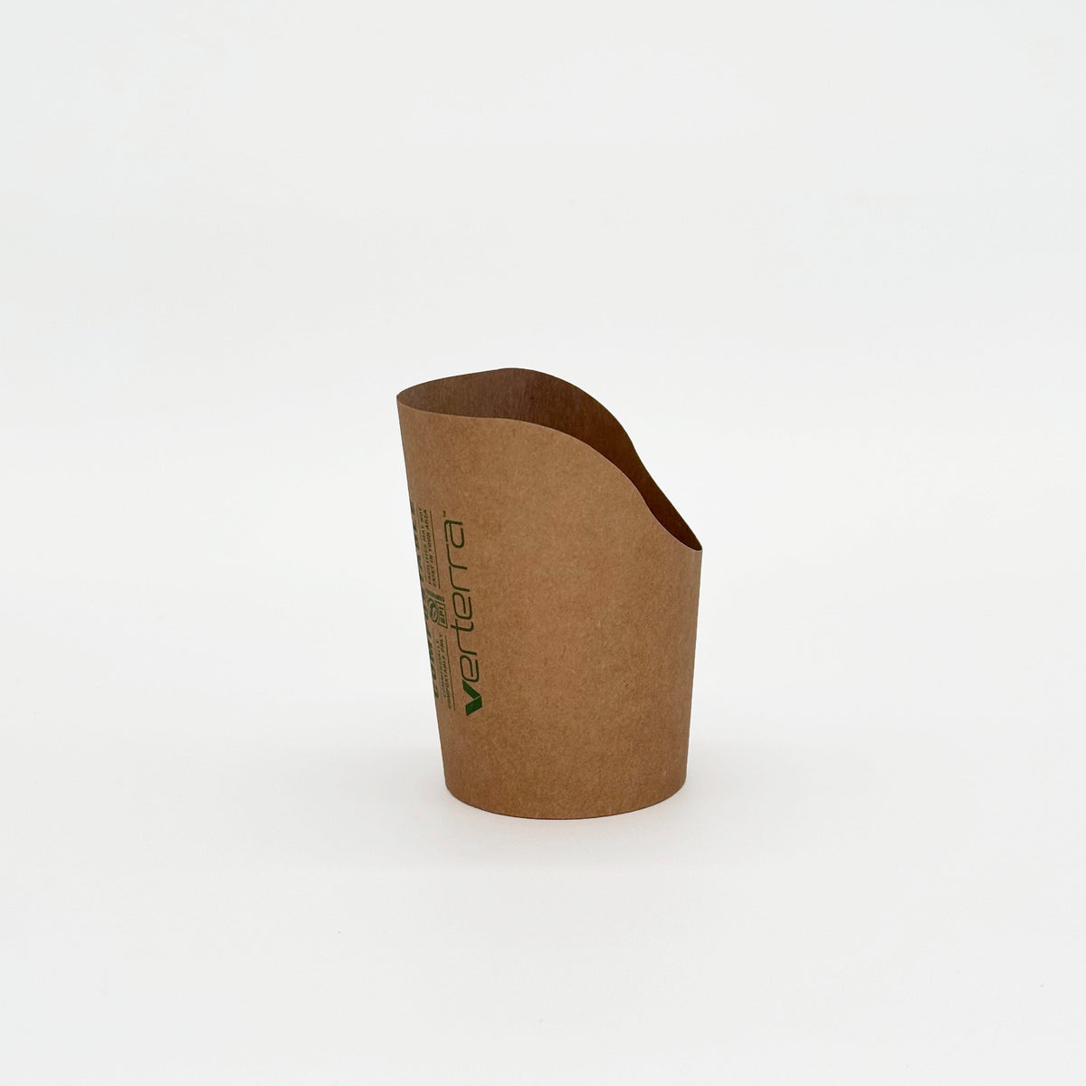 8 oz Paper French Fry Scoop Cup | Compostable