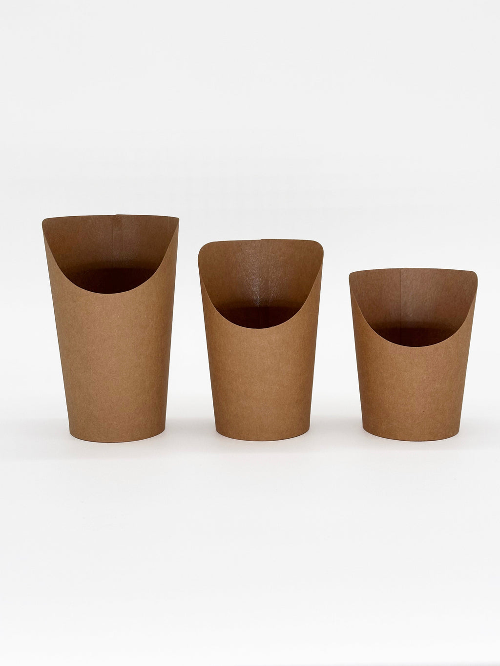 12 oz Paper French Fry Scoop Cup | Compostable