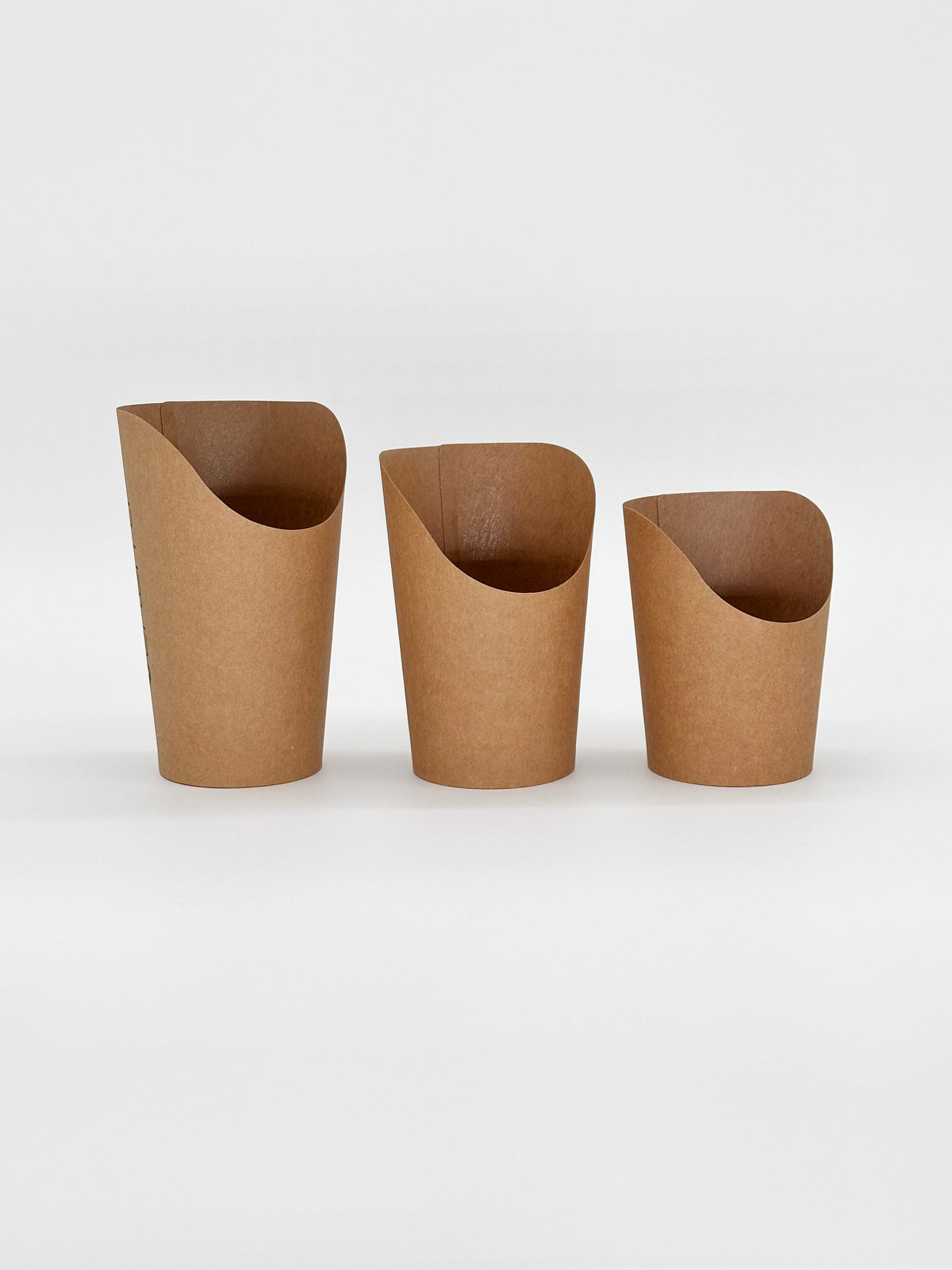 16 oz Paper French Fry Scoop Cup | Compostable