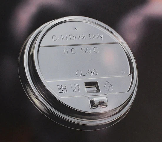 Reclosable Flat Lid | Fits 8-16 oz Round Bottom Cups